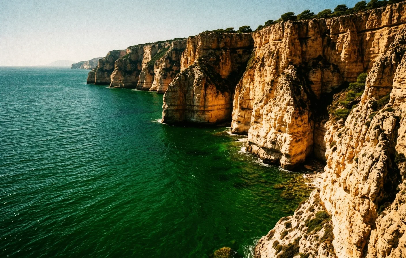 Mediterranean coastal landscape representing ancestral vigor