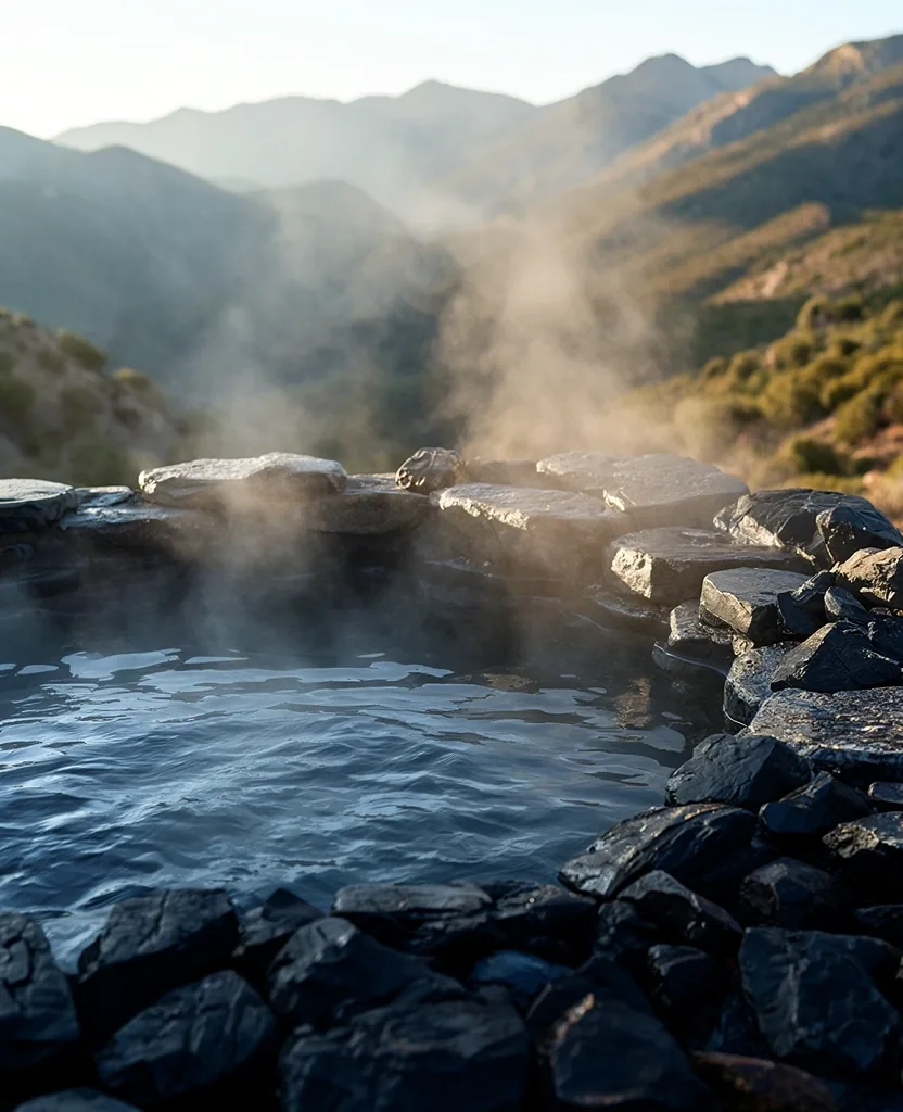 Traditional thermal spring used for physical invigoration