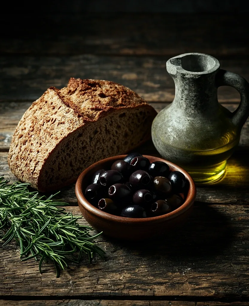Traditional Mediterranean shepherd foods