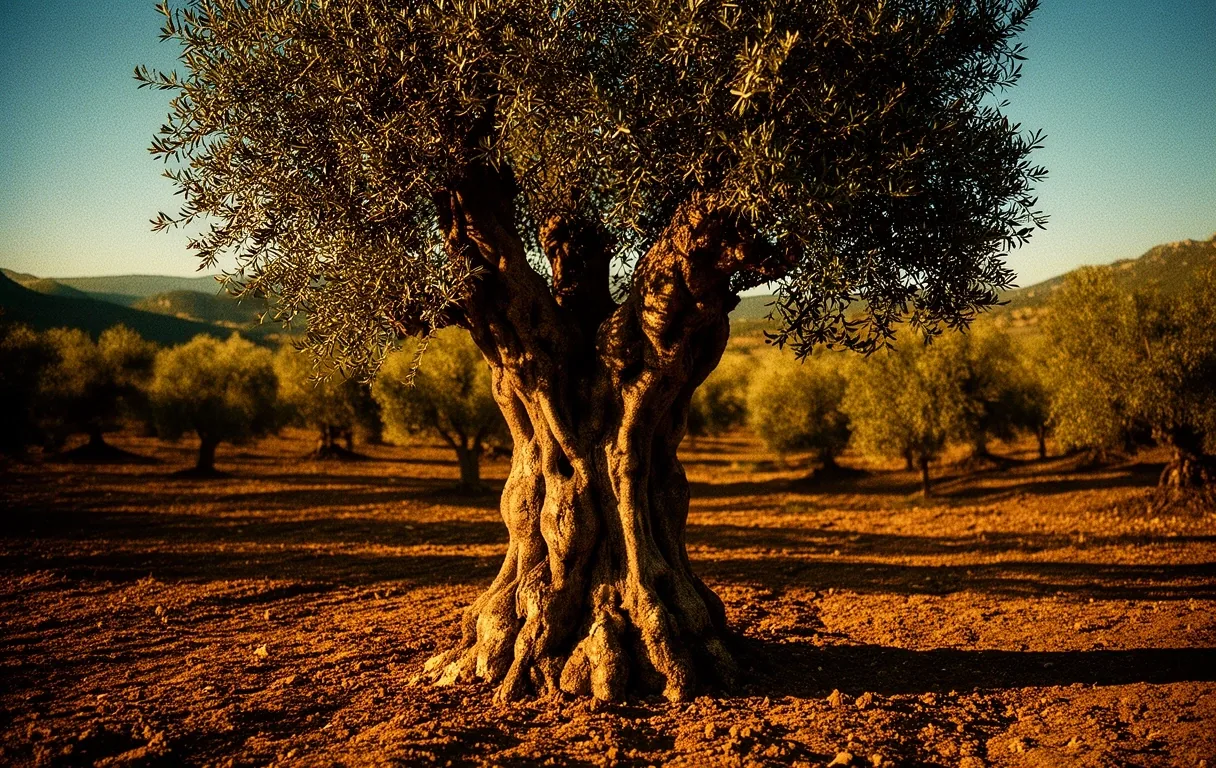 Ancient olive groves of Spain