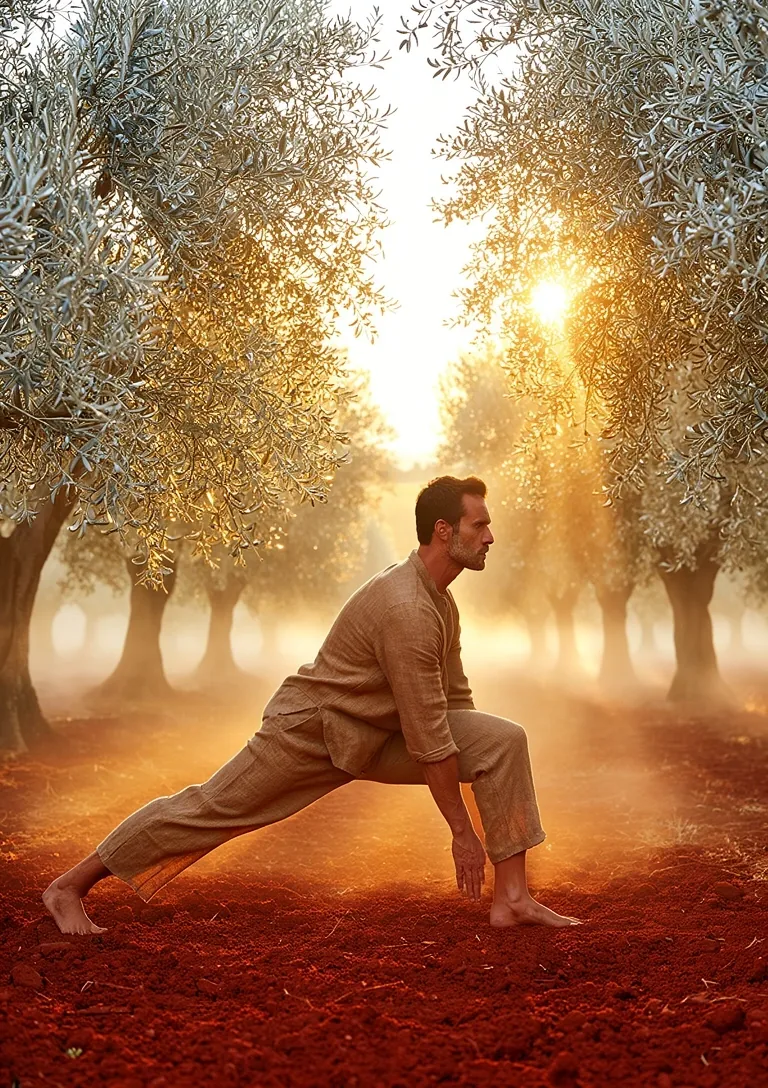 Traditional movement in a Spanish olive grove